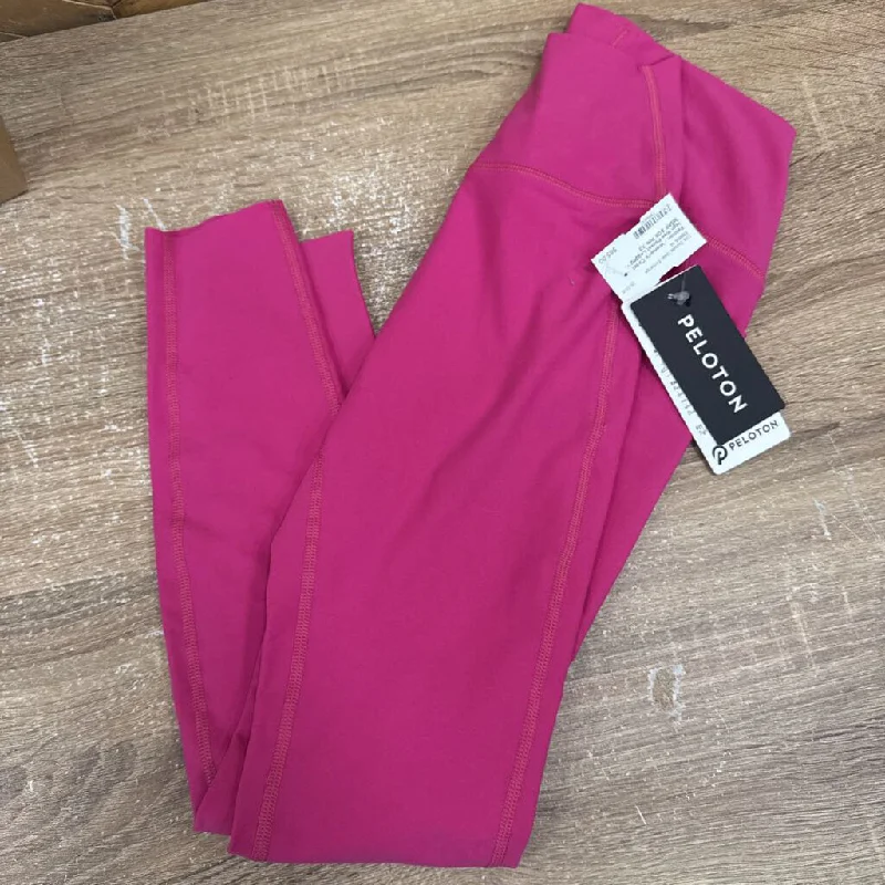 Peloton - Women's Cadet High Rise Pocket Legging - MSRP $128: Pink-women-XS Cozy Cotton Leggings Peloton - Women's Cadet High Rise Pocket Legging - MSRP $128: Pink-women-XS Cozy Cotton Leggings