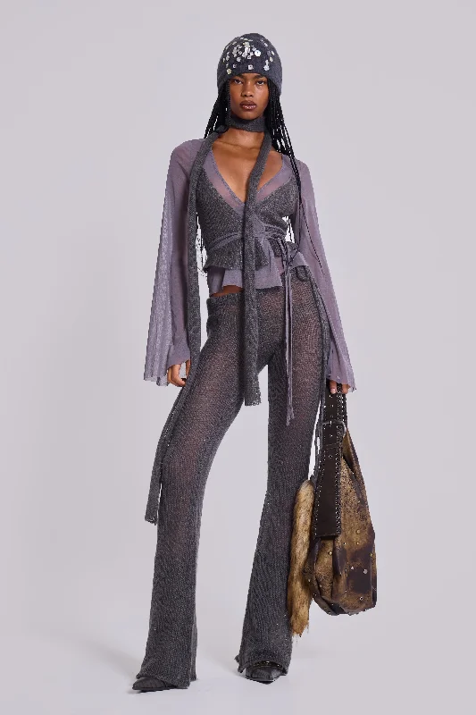 Leila Knit Trousers Trousers Handmade Artisanal