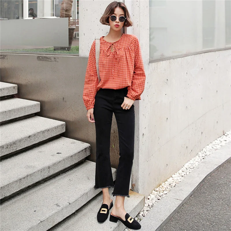 Black Cropped Pants