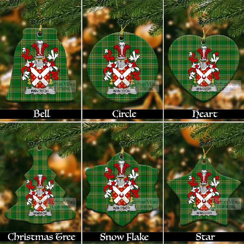 Windsor Irish Clan Tartan Christmas Ceramic Ornament with Coat of Arms Cape Coat Herringbone Coat Tweed Coat Windsor Irish Clan Tartan Christmas Ceramic Ornament with Coat of Arms Cape Coat Herringbone Coat Tweed Coat