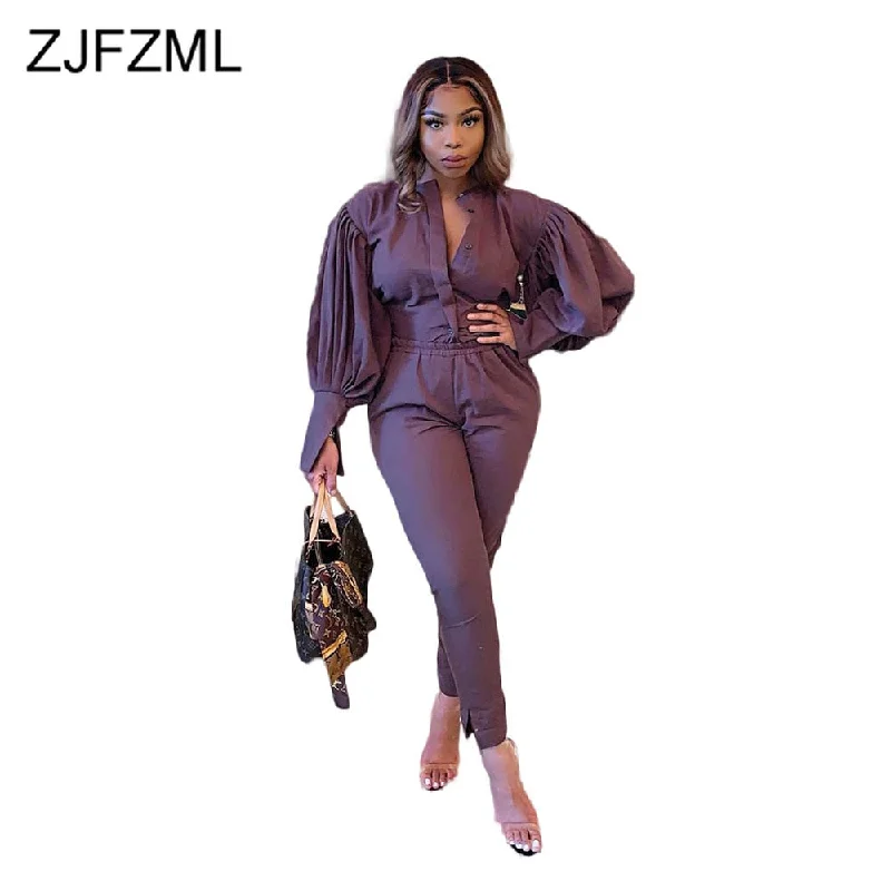 Purple Buttons Up Stacked Long Lantern Sleeve Slim Crop Top and High Waist Split Hem Pencil Pant Casual Outfits Two Piece Suits Chenille Brocade Lace Purple Buttons Up Stacked Long Lantern Sleeve Slim Crop Top and High Waist Split Hem Pencil Pant Casual Outfits Two Piece Suits Chenille Brocade Lace