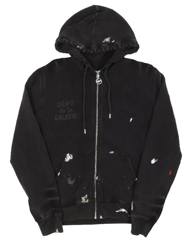 Gallery Dept. Paint Splatter Hoodie Hoodie with Pastel Soft Subtle
