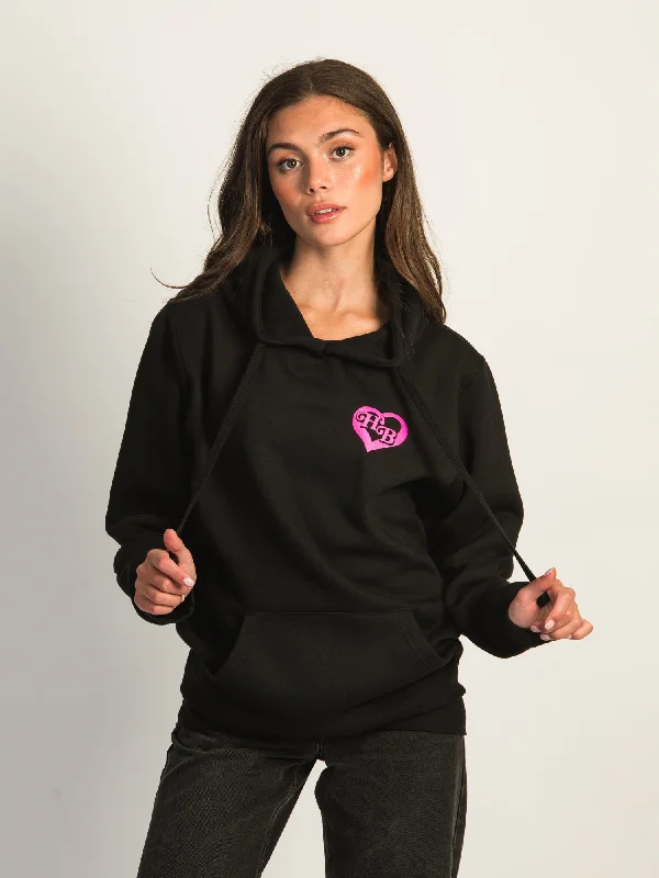HOCKEY BENDERS HERE FOR THE HOCKEY BOYS PULLOVER HOODIE Hoodie with Lining Warm Insulated