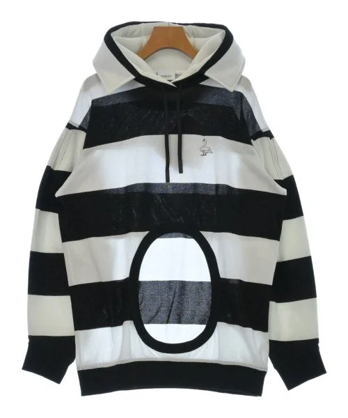 BURBERRY Hoodies Hoodie with High-Low Hem Asymmetrical Trendy