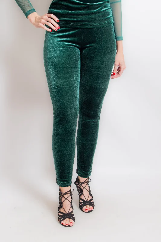 Plush Velour Sassy Legging Trendy Patterned Leggings