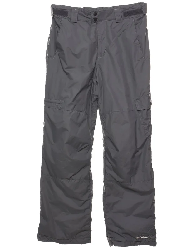 Columbia Grey Ski Trousers - W34 L31 Trousers Seasonal Trendy
