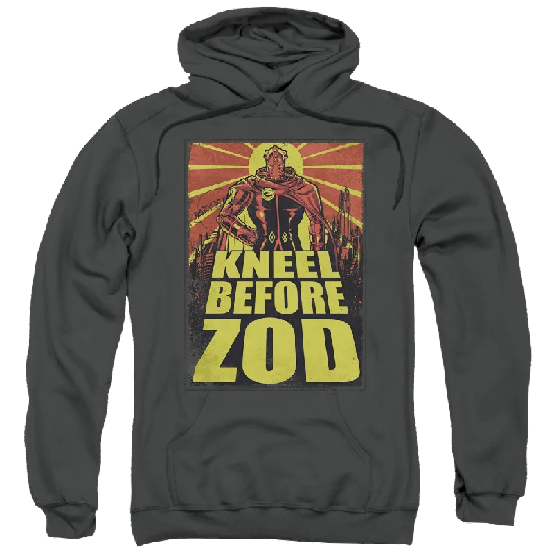 Superman Zod Poster - Pullover Hoodie Sarouel Sleeve Pullover