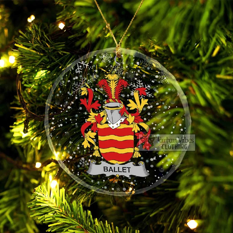Ballet Irish Clan Christmas Glass Ornament with Coat of Arms Three-Quarter Sleeve Elbow Sleeve Wrist Sleeve Ballet Irish Clan Christmas Glass Ornament with Coat of Arms Three-Quarter Sleeve Elbow Sleeve Wrist Sleeve