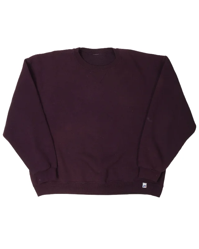 Russell Sweatshirt Hoodie Crop Top Short Trendy