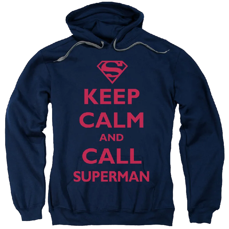 Superman Call Superman - Pullover Hoodie Hooded Pullover Sweater