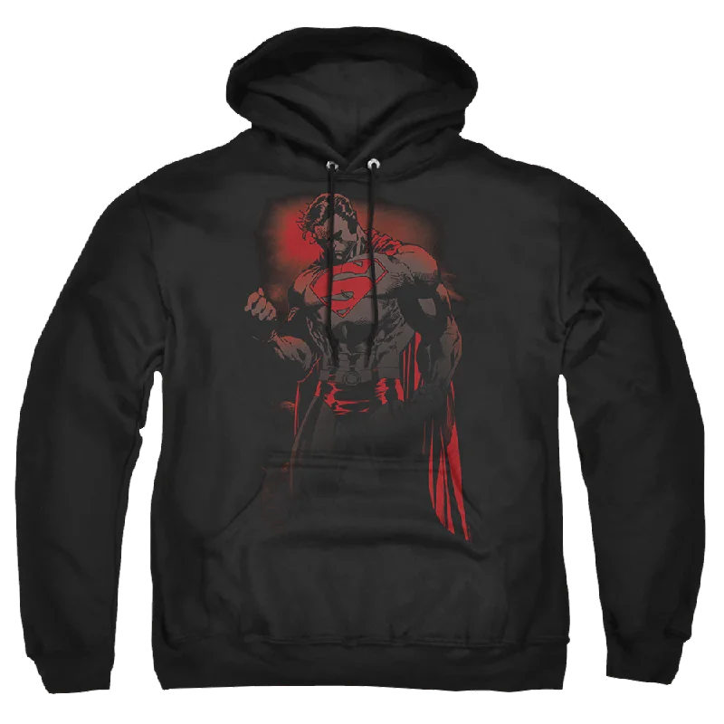 Superman Red Son - Pullover Hoodie Ruffle Neck Pullover