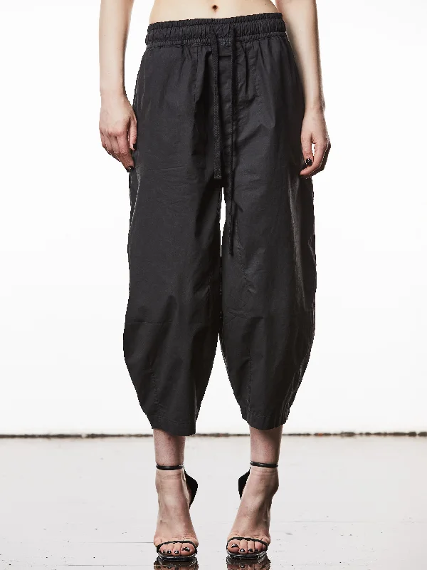Relaxed Fit Trousers Trousers Leather Faux