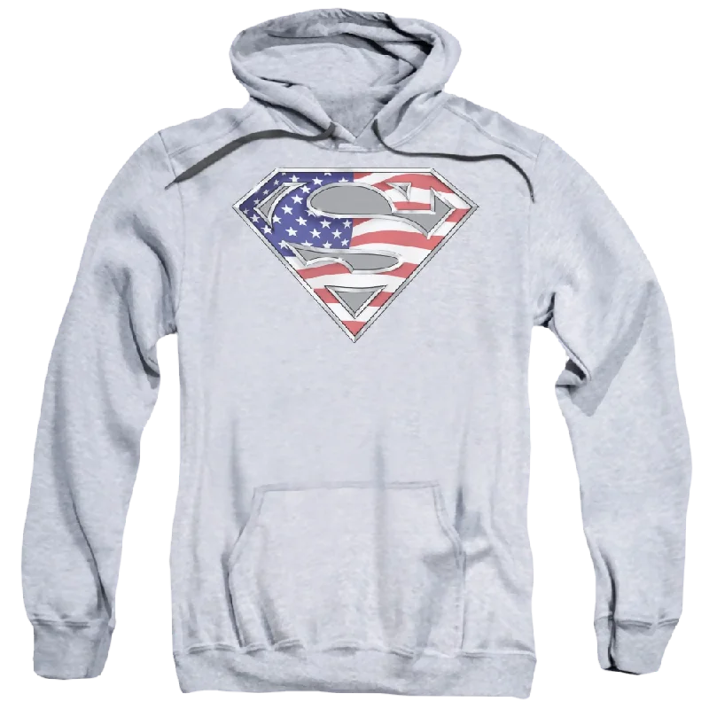 Superman All - Pullover Hoodie Solo Sleeve Pullover