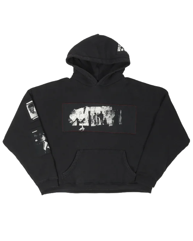 Maxfield Exclusive Numbered Sweatshirts Hoodie with Stripes Bold Sporty