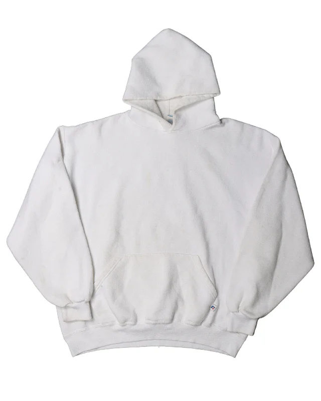 Russell Hoodie Hoodie with Button Classic Timeless
