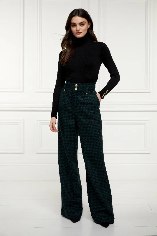 Emerald Houndstooth
