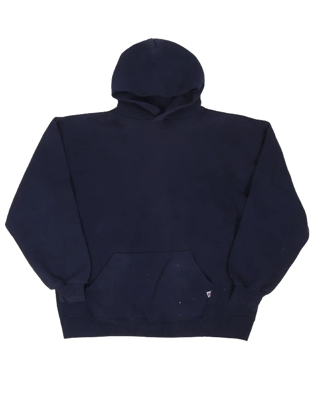 Russell Hoodie Hoodie with Patch Decorative Personalized