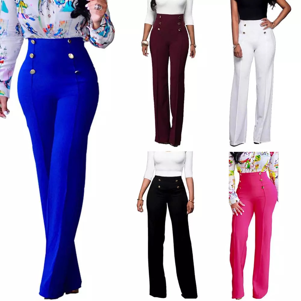 summer clothes for women pants high waist long pants female women clothes trousers wholesale clothes female Trousers Office Stylish