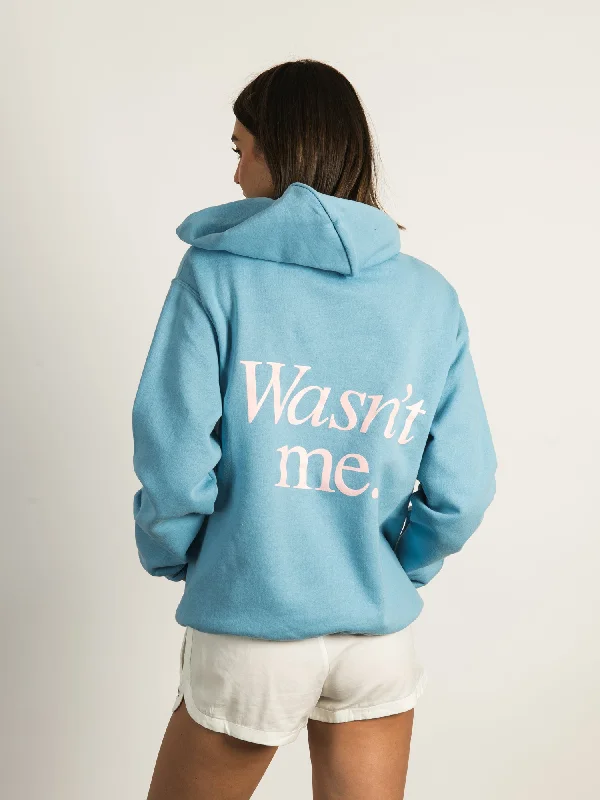 WASN'T ME HOODIE - CLEARANCE Graphic Hoodie Design Print