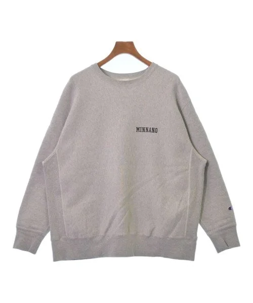 CHAMPION Sweatshirts Hoodie with Hem Detail Decorative Unique