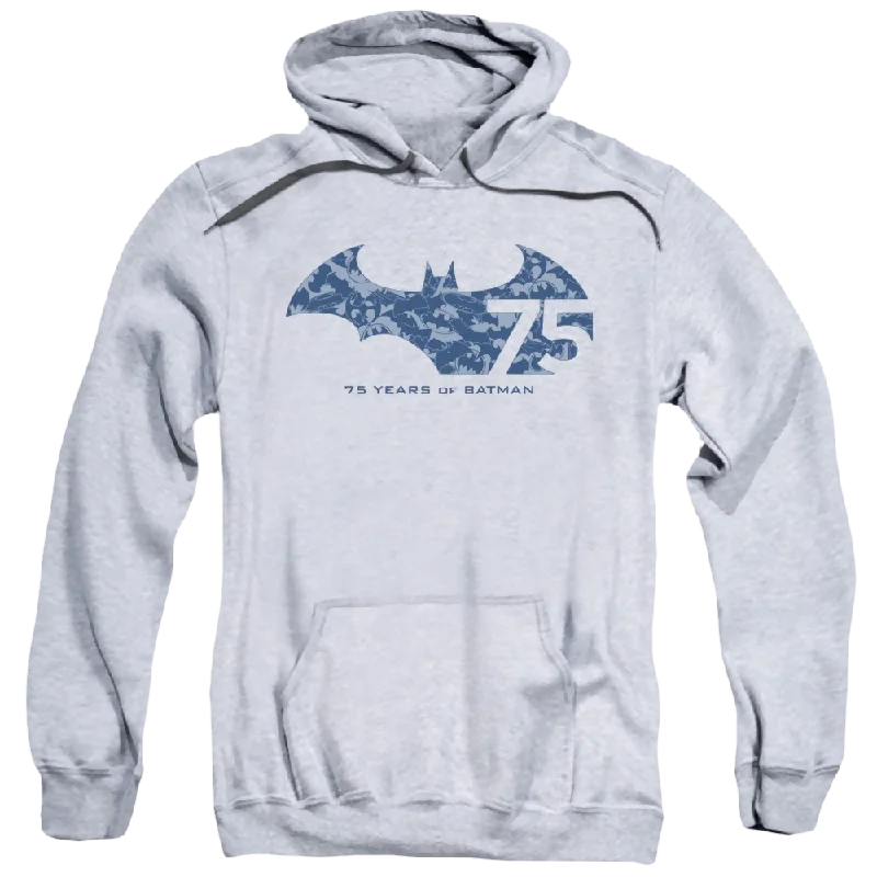DC Batman 75 Year Collage - Pullover Hoodie Fleece Warm Pullover