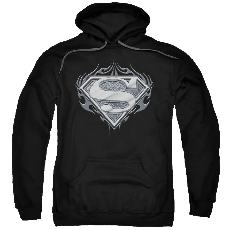 Superman Biker Metal - Pullover Hoodie Bell Sleeve Stylish