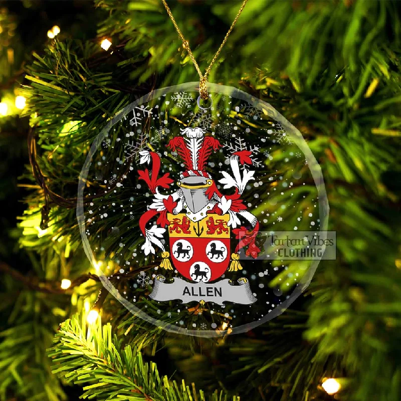 Allen Irish Clan Christmas Glass Ornament with Coat of Arms Front Pockets Side Pockets Patch Pockets Allen Irish Clan Christmas Glass Ornament with Coat of Arms Front Pockets Side Pockets Patch Pockets