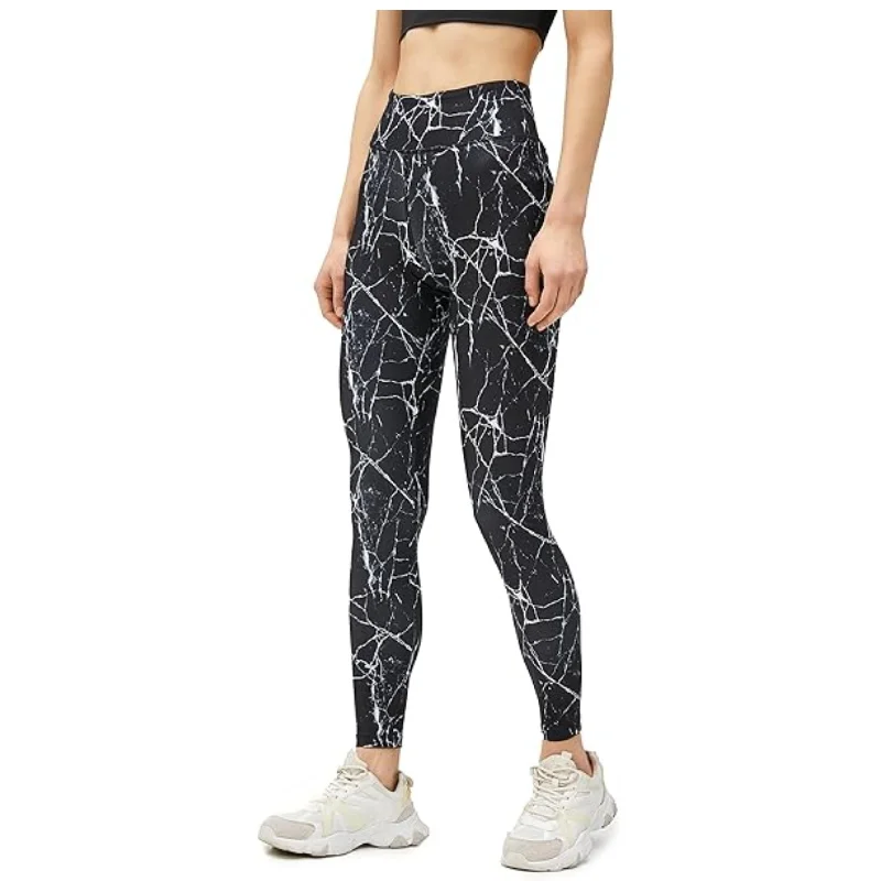BRANDS & BEYOND - Printed  Sport Legging Fashionable Sports Compression Leggings
