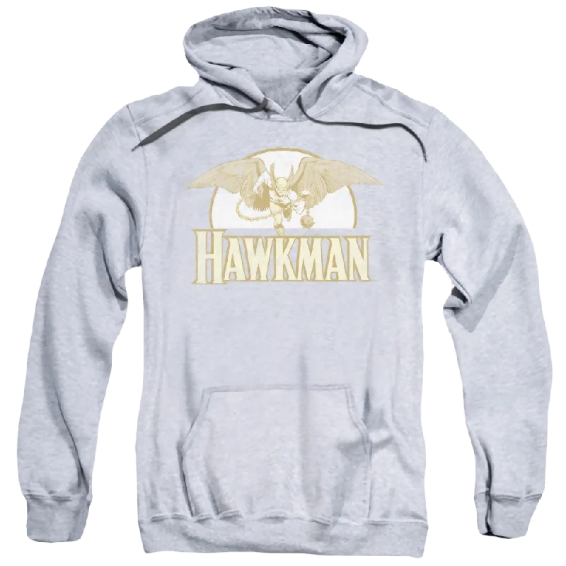 Hawkman Fly By - Pullover Hoodie Asymmetrical Neck Pullover