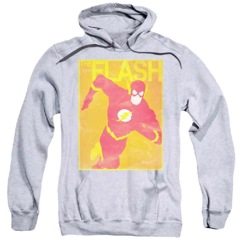 Flash, The Simple Flash Poster - Pullover Hoodie Notched Neck Pullover