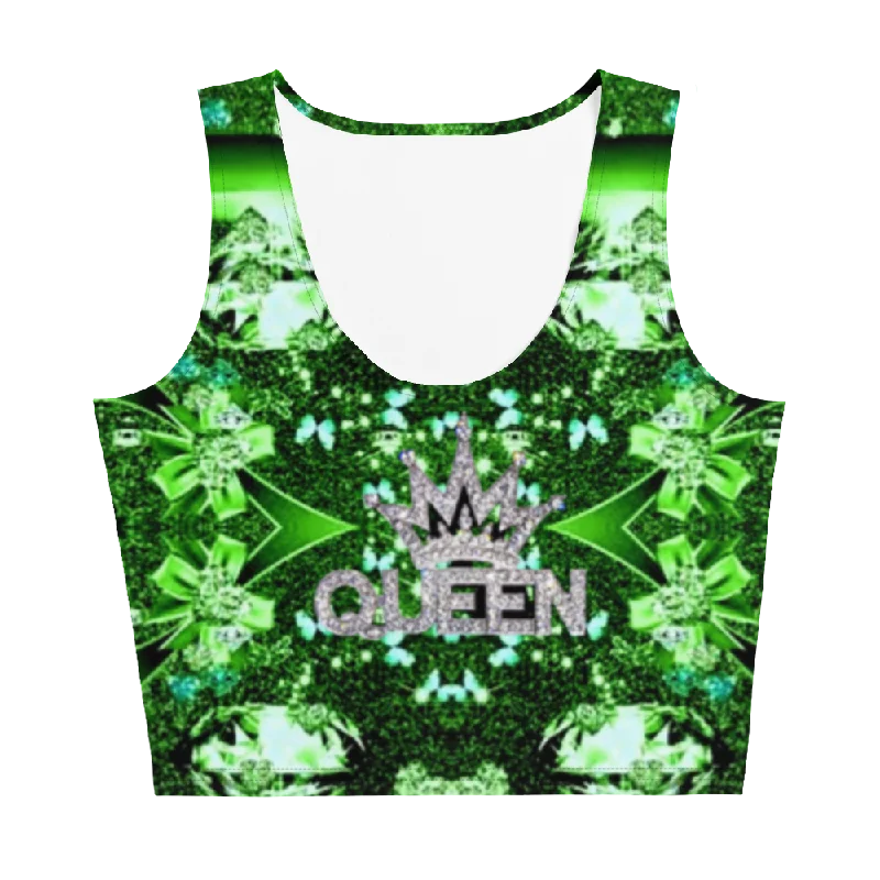 Crop Top Iron Safe Non-Iron Wrinkle Free
