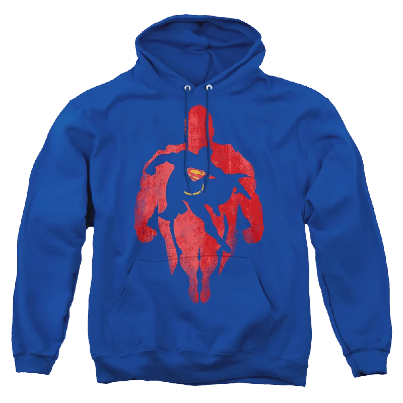Superman Super Knockout - Pullover Hoodie Wrist Length Sleeve