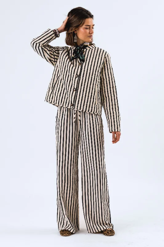 LOLLY'S LAUNDRY Striped Trousers Trousers stylish modern