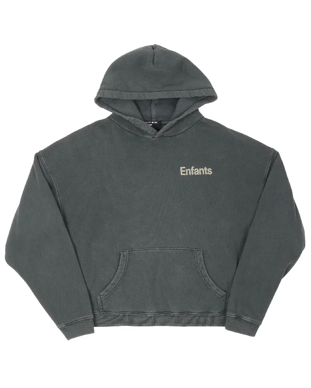 Turned On World Hoodie Hoodie with Gradient Ombre Colorful