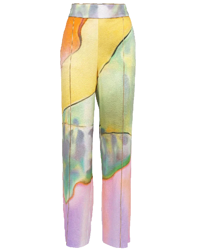 Silk Trouser Trousers trendy modern