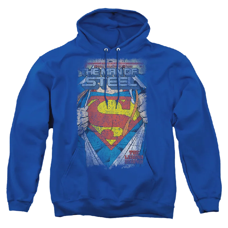Superman Legendary - Pullover Hoodie Fine Merino Wool