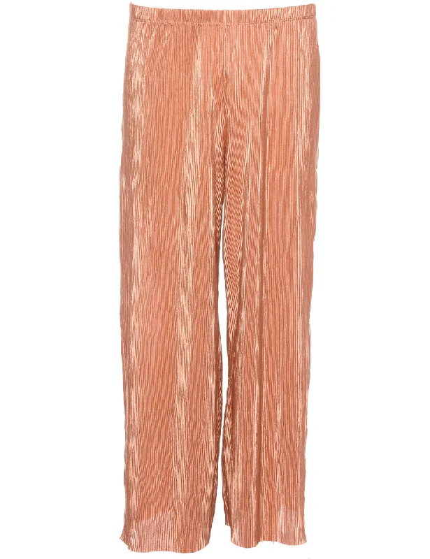 Copper Trousers - W27 L26 Trousers fashionable trendy