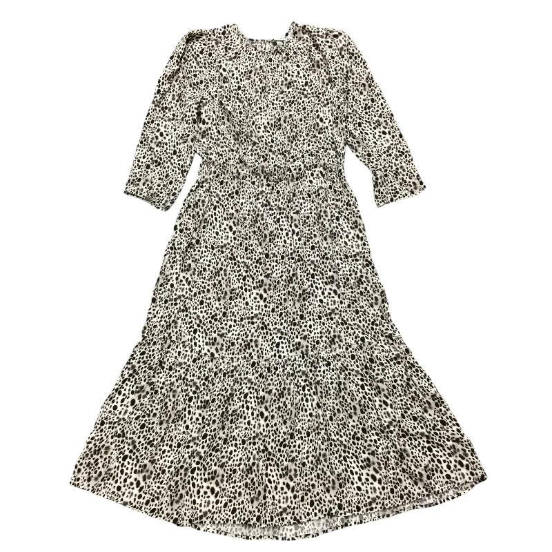 Dress Casual Midi By A New Day In Animal Print, Size: M Chic Floral Print Midi Dress Dress Casual Midi By A New Day In Animal Print, Size: M Chic Floral Print Midi Dress