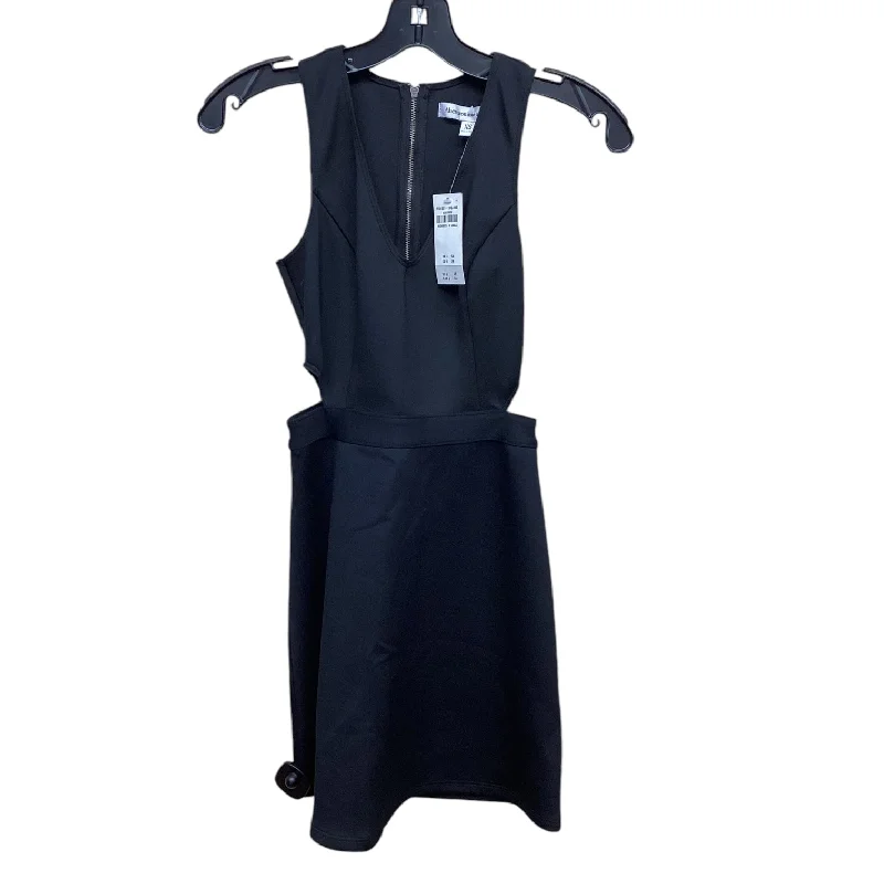 Dress Casual Midi By Abercrombie And Fitch In Black, Size: Xs Fashionable Floral Embroidery Midi Dress Dress Casual Midi By Abercrombie And Fitch In Black, Size: Xs Fashionable Floral Embroidery Midi Dress