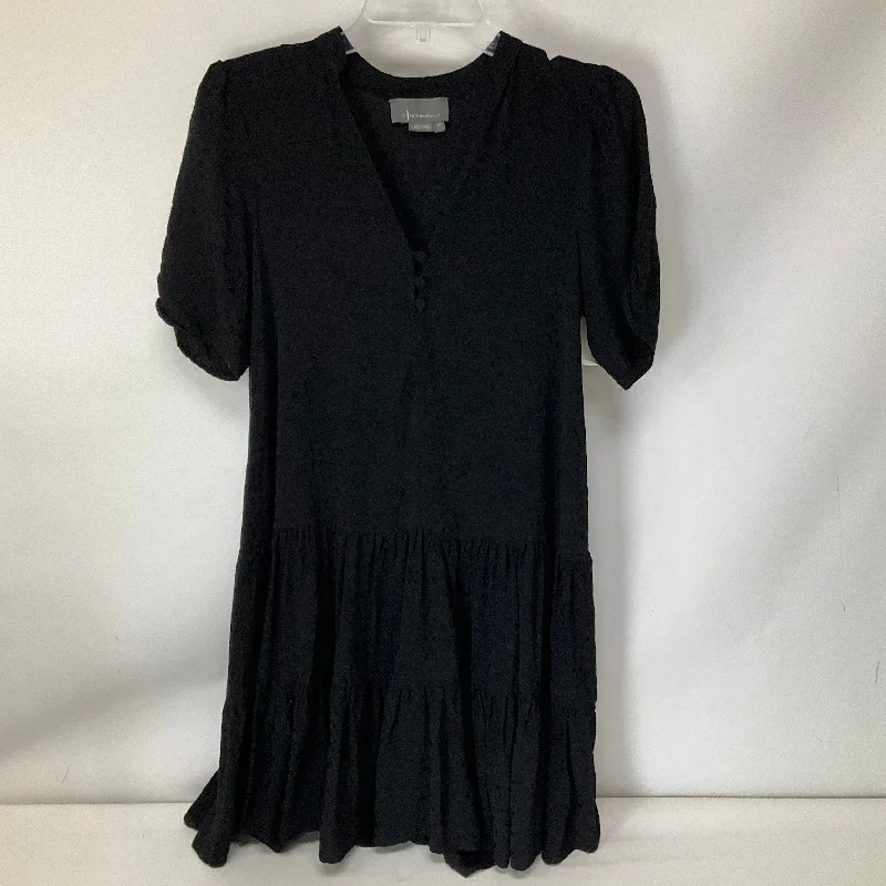 Dress Casual Midi By Anthropologie In Black, Size: Xs Elegant Puff Sleeve Midi Dress Dress Casual Midi By Anthropologie In Black, Size: Xs Elegant Puff Sleeve Midi Dress