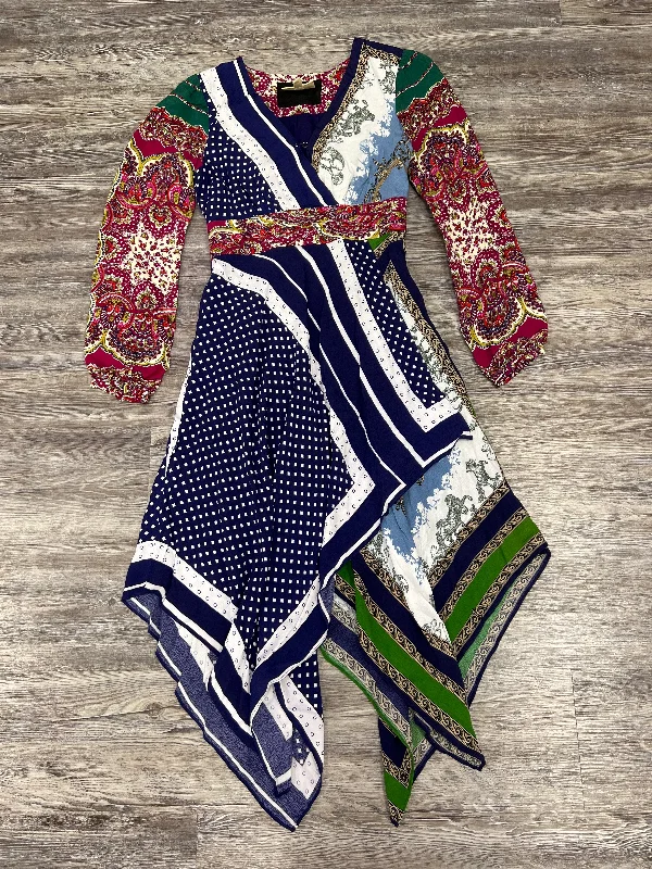Dress Casual Midi By Anthropologie In Multi-colored, Size: 2 Comfortable Denim Midi Dress Dress Casual Midi By Anthropologie In Multi-colored, Size: 2 Comfortable Denim Midi Dress