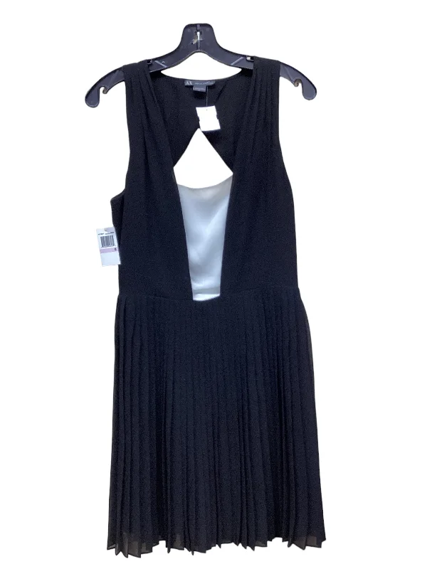 Dress Casual Midi By Armani Exchange In Black & White, Size: S Elegant Puff Sleeve Midi Dress Dress Casual Midi By Armani Exchange In Black & White, Size: S Elegant Puff Sleeve Midi Dress
