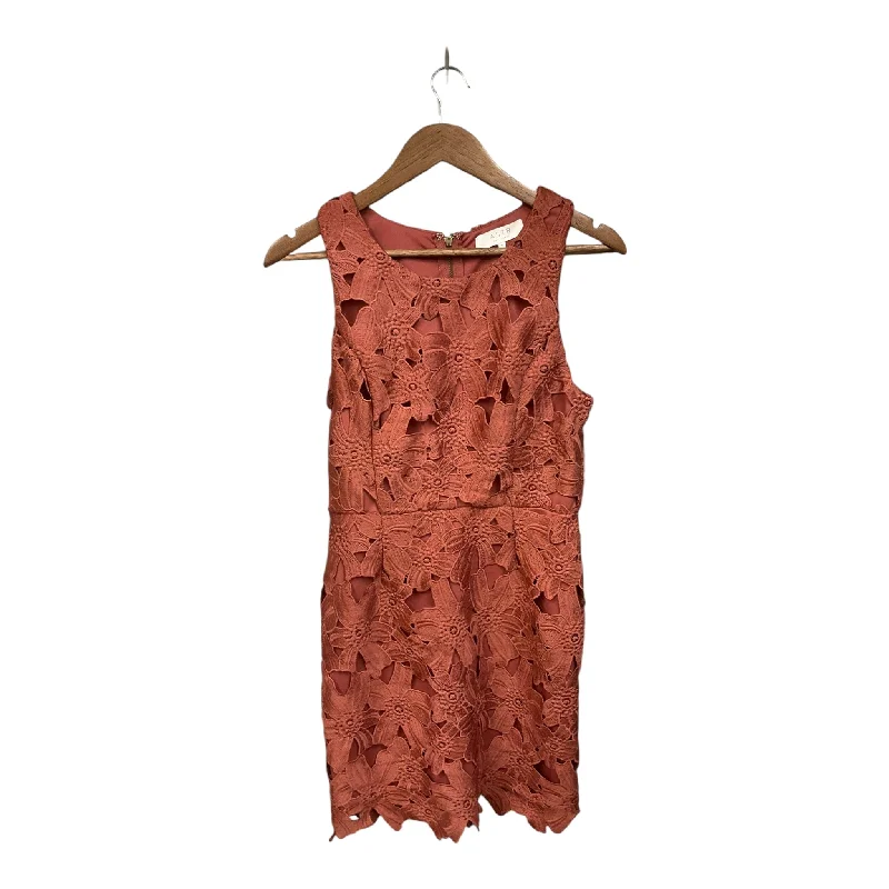 Dress Casual Midi By Astr In Coral, Size: M Elegant Maxi-Midi Hybrid Dress