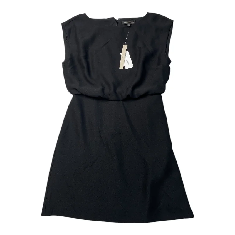 Dress Casual Midi By Banana Republic In Black, Size: 4p Fashionable Floral Embroidery Midi Dress Dress Casual Midi By Banana Republic In Black, Size: 4p Fashionable Floral Embroidery Midi Dress