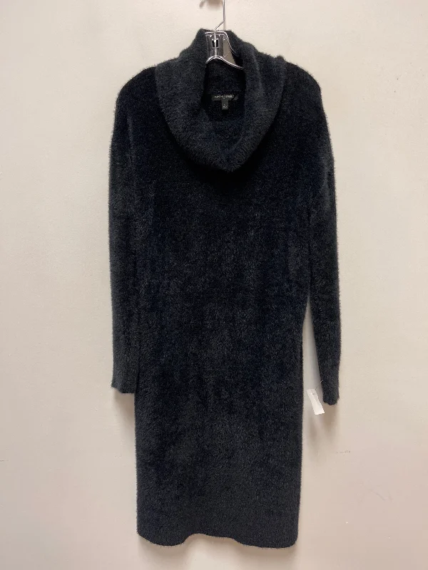 Dress Casual Midi By Banana Republic In Black, Size: L Elegant V-Neck Midi Dress