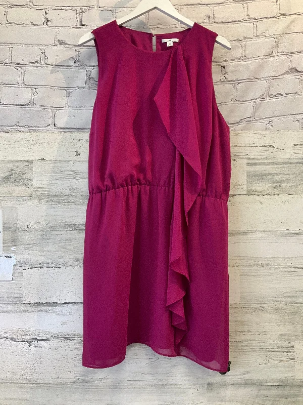 Dress Casual Midi By Bar Iii In Purple, Size: Xxl Trendy Smocked Waist Midi Dress