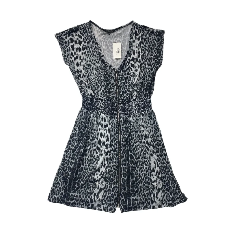 Dress Casual Midi By Bebop In Animal Print, Size: L Stylish Button-Down Midi Dress
