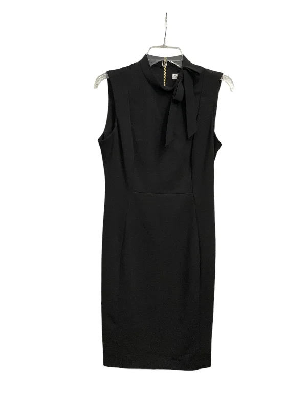 Dress Casual Midi By Calvin Klein In Black, Size: M Fashionable Wide Leg Midi Dress