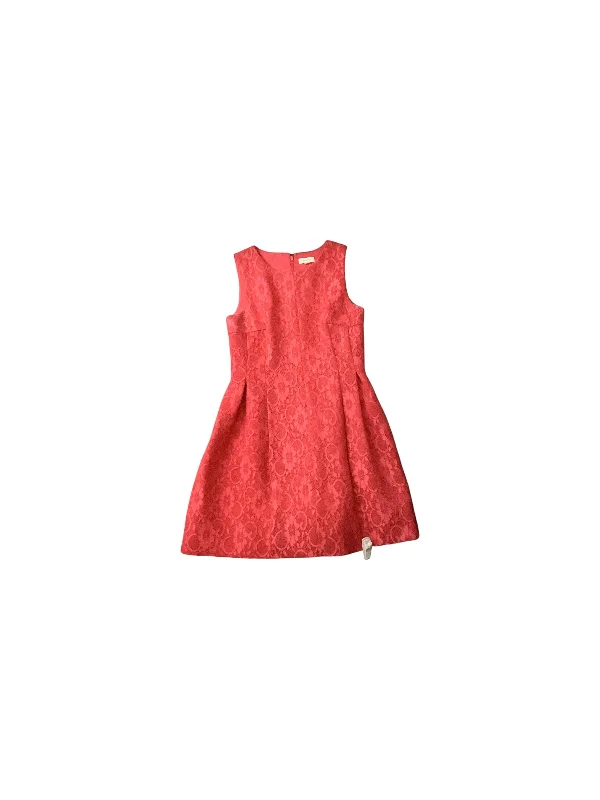Dress Casual Midi By Calvin Klein In Pink, Size: 12 Stylish Striped Midi Dress