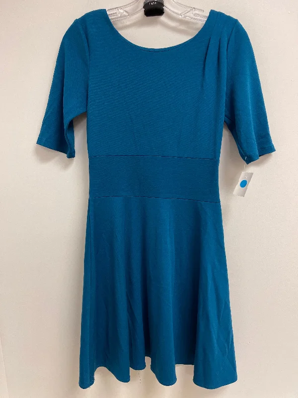 Dress Casual Midi By Cotton Candy In Blue, Size: S Trendy Off-Shoulder Ruffle Midi Dress Dress Casual Midi By Cotton Candy In Blue, Size: S Trendy Off-Shoulder Ruffle Midi Dress